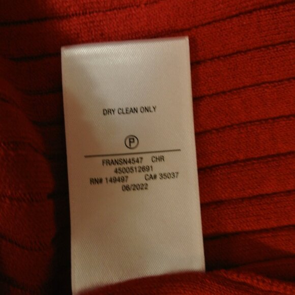 NEW FAVORITE DAUGHTER Crush Cutout Detail Cotton Blend Rib Jumper Dress L#2534* - Picture 9 of 9